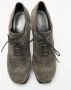 Yves Saint Laurent Vintage Pre-owned Suede boots Gray Dames - Thumbnail 3