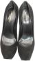 Yves Saint Laurent Vintage Pre-owned Suede heels Black Dames - Thumbnail 6