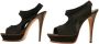 Yves Saint Laurent Vintage Pre-owned Suede heels Black Dames - Thumbnail 6