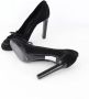 Yves Saint Laurent Vintage Pre-owned Suede heels Black Dames - Thumbnail 6