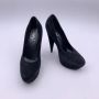 Yves Saint Laurent Vintage Pre-owned Suede heels Black Dames - Thumbnail 4