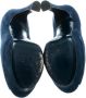 Yves Saint Laurent Vintage Pre-owned Suede heels Blue Dames - Thumbnail 5