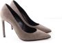 Yves Saint Laurent Vintage Pre-owned Suede heels Gray Dames - Thumbnail 4