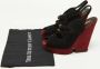 Yves Saint Laurent Vintage Pre-owned Suede sandals Black Dames - Thumbnail 9