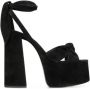Yves Saint Laurent Vintage Pre-owned Suede sandals Black Dames - Thumbnail 10