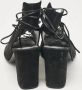 Yves Saint Laurent Vintage Pre-owned Suede sandals Black Dames - Thumbnail 5