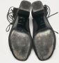 Yves Saint Laurent Vintage Pre-owned Suede sandals Black Dames - Thumbnail 6