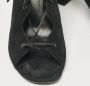 Yves Saint Laurent Vintage Pre-owned Suede sandals Black Dames - Thumbnail 7