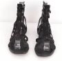 Yves Saint Laurent Vintage Pre-owned Suede sandals Black Dames - Thumbnail 2