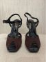 Yves Saint Laurent Vintage Pre-owned Suede sandals Brown Dames - Thumbnail 3