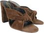 Yves Saint Laurent Vintage Pre-owned Suede sandals Brown Dames - Thumbnail 2