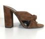 Yves Saint Laurent Vintage Pre-owned Suede sandals Brown Dames - Thumbnail 3