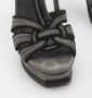 Yves Saint Laurent Vintage Pre-owned Suede sandals Gray Dames - Thumbnail 7