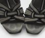 Yves Saint Laurent Vintage Pre-owned Suede sandals Gray Dames - Thumbnail 8