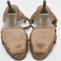 Yves Saint Laurent Vintage Pre-owned Suede sandals Gray Dames - Thumbnail 6