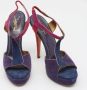 Yves Saint Laurent Vintage Pre-owned Suede sandals Multicolor Dames - Thumbnail 3
