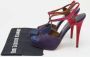 Yves Saint Laurent Vintage Pre-owned Suede sandals Multicolor Dames - Thumbnail 8