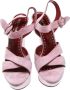 Yves Saint Laurent Vintage Pre-owned Suede sandals Pink Dames - Thumbnail 2