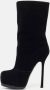 Yves Saint Laurent Vintage Pre-owned Velvet boots Black Dames - Thumbnail 2