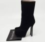 Yves Saint Laurent Vintage Pre-owned Velvet boots Black Dames - Thumbnail 9