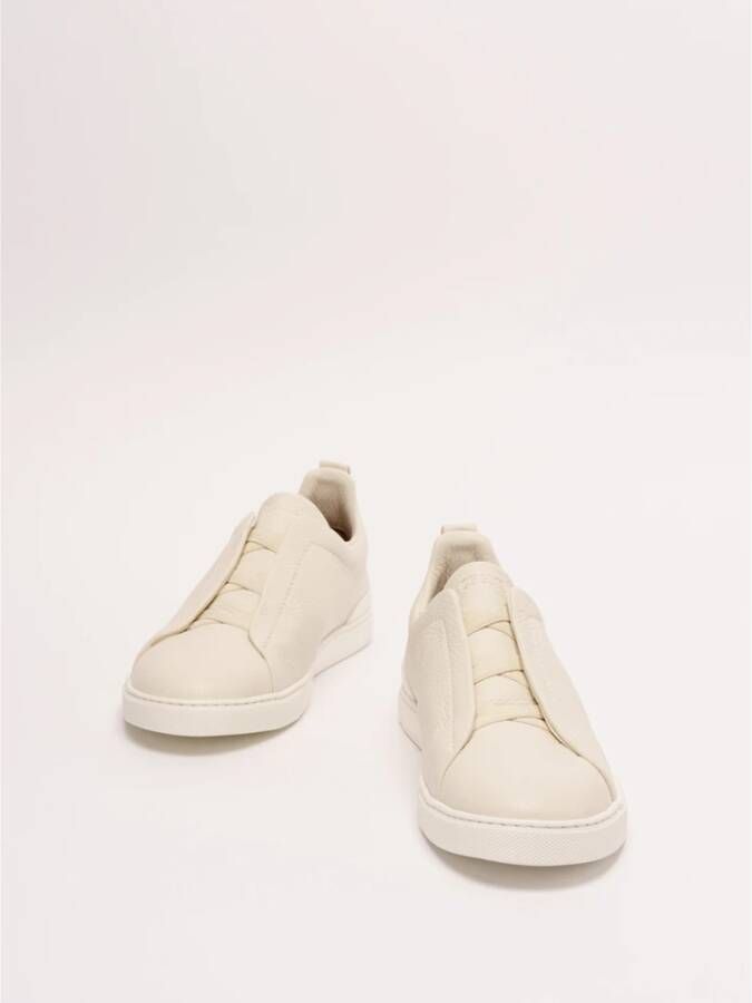 Z Zegna Sneakers Beige Heren