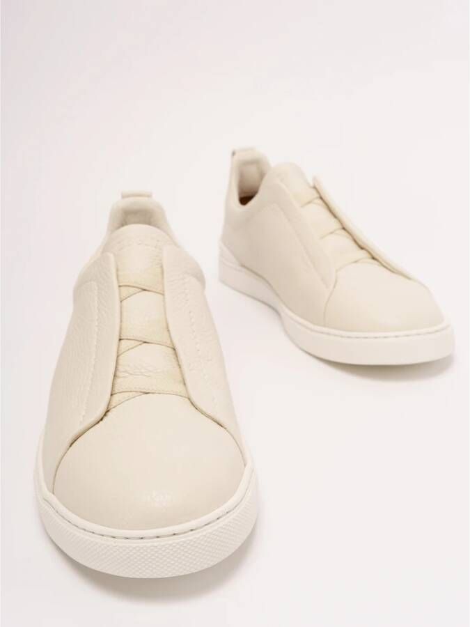 Z Zegna Sneakers Beige Heren