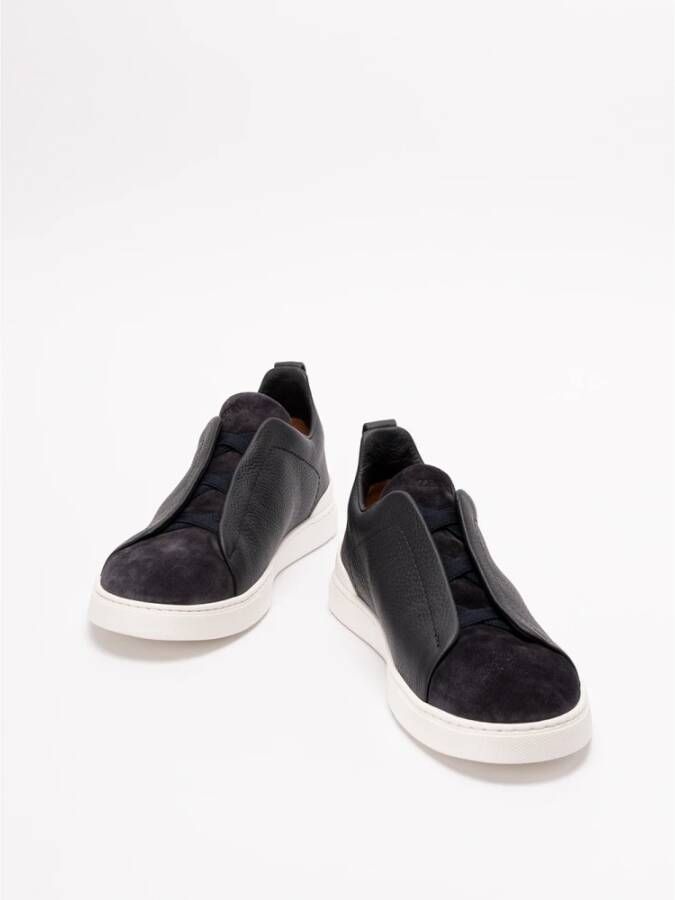 Z Zegna Sneakers Blauw Heren
