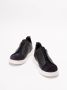 Z Zegna Premium Leren Lage Sneakers Blue Heren - Thumbnail 2