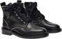 Zadig & Voltaire Boots & laarzen Laureen Roma & Studs Pipping in zwart - Thumbnail 6