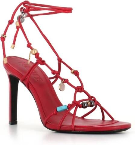 Zadig & Voltaire High Heel Sandals Red Dames