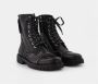 Zadig & Voltaire Boots & laarzen Joe Smooth Cowskin & Studs Pipping in zwart - Thumbnail 5