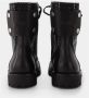 Zadig & Voltaire Boots & laarzen Joe Smooth Cowskin & Studs Pipping in zwart - Thumbnail 6
