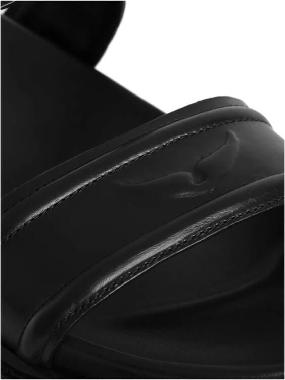 Zadig & Voltaire Slippers met gespsluiting en open teen