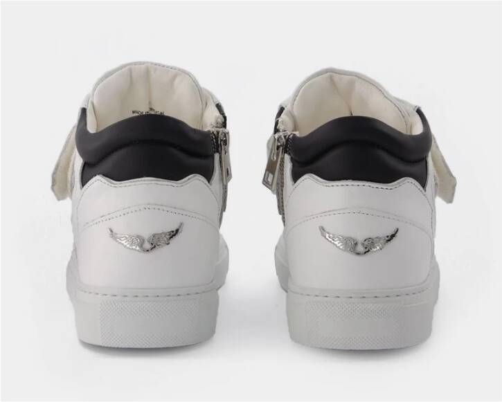Zadig&Voltaire Sneakers met klittenband Wit - Foto 5