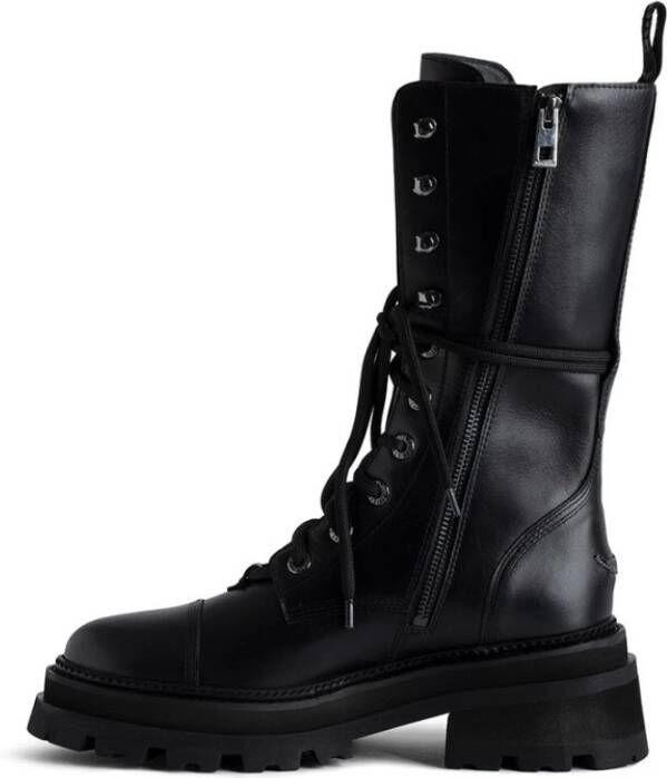 Zadig & Voltaire Stijlvolle Laarzen voor Vrouwen Black Dames