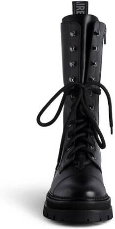 Zadig & Voltaire Stijlvolle Laarzen voor Vrouwen Black Dames