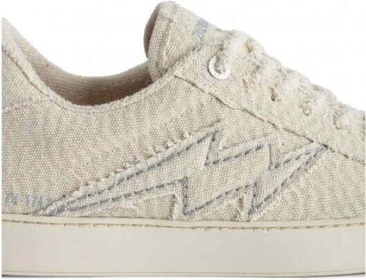 Zadig & Voltaire Stijlvolle Sneakers voor Mannen en Vrouwen Beige Dames