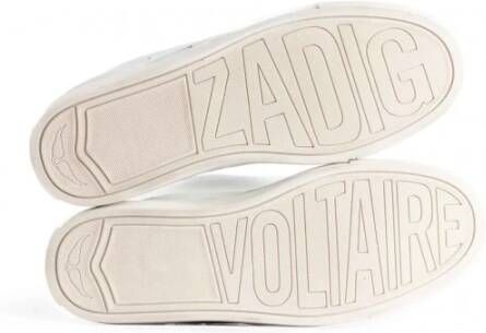 Zadig & Voltaire Stijlvolle Sneakers voor Mannen en Vrouwen Beige Dames