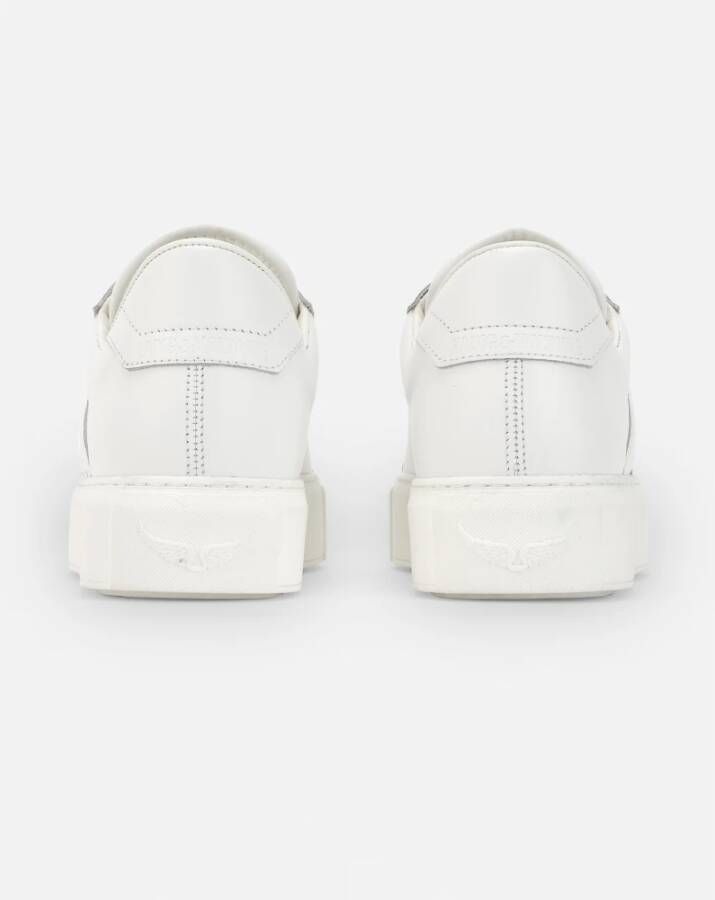 Zadig & Voltaire Witte Chunky Sneakers White Dames