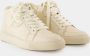 Zadig & Voltaire Low-Top Sneakers Mid Fly On Sneakers Leather White in beige - Thumbnail 3