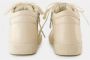 Zadig & Voltaire Low-Top Sneakers Mid Fly On Sneakers Leather White in beige - Thumbnail 4
