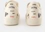Zadig & Voltaire Low-Top Sneakers Fly On Sneakers Leather Silver in beige - Thumbnail 4