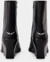Zadig & Voltaire Boots Cara Boots Leather Black in zwart - Thumbnail 11