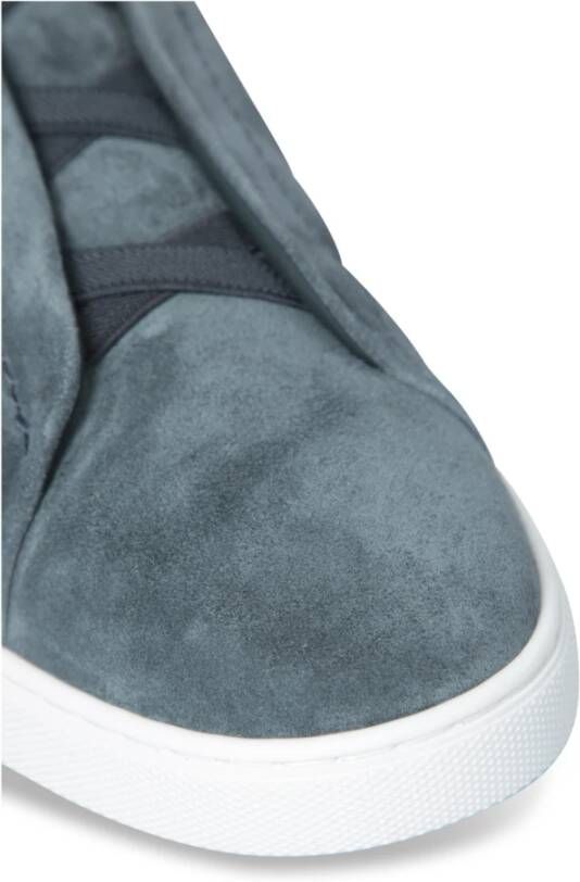 Zegna Blauwe Sneakers voor Mannen