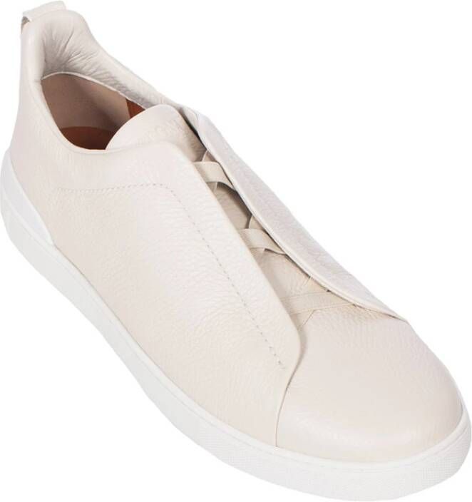 Zegna Low-Top Triple Stitch Sneakers