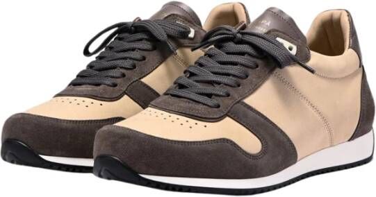 Zesp Zsp6 nubuck sneakers Bruin Heren Schoenen