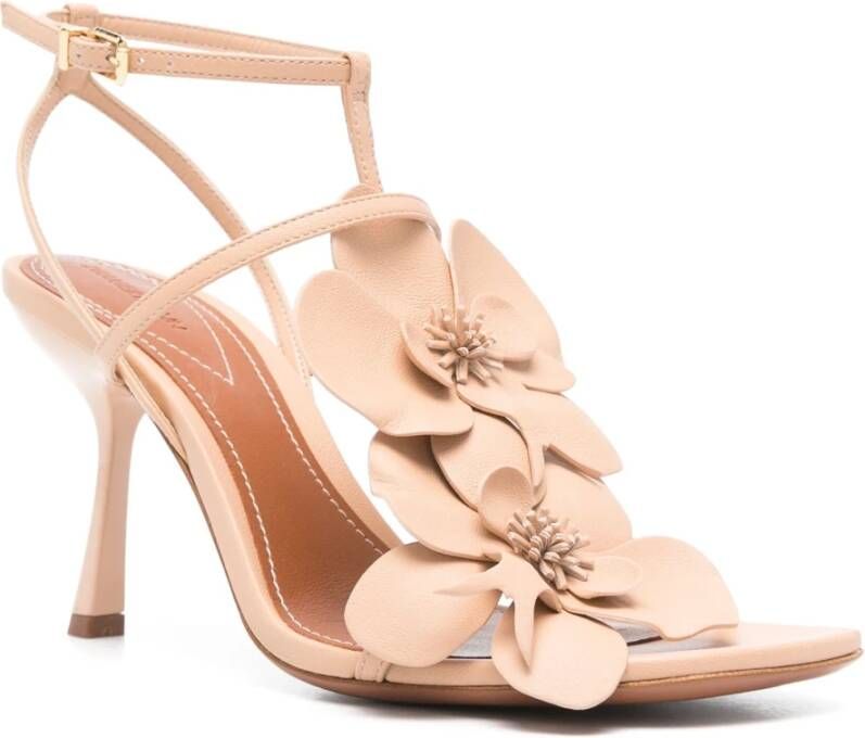Zimmermann Orchidee Sandaal Elegante Zomer Schoeisel Beige Dames