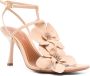 Zimmermann Orchidee Sandaal Elegante Zomer Schoeisel Beige Dames - Thumbnail 3