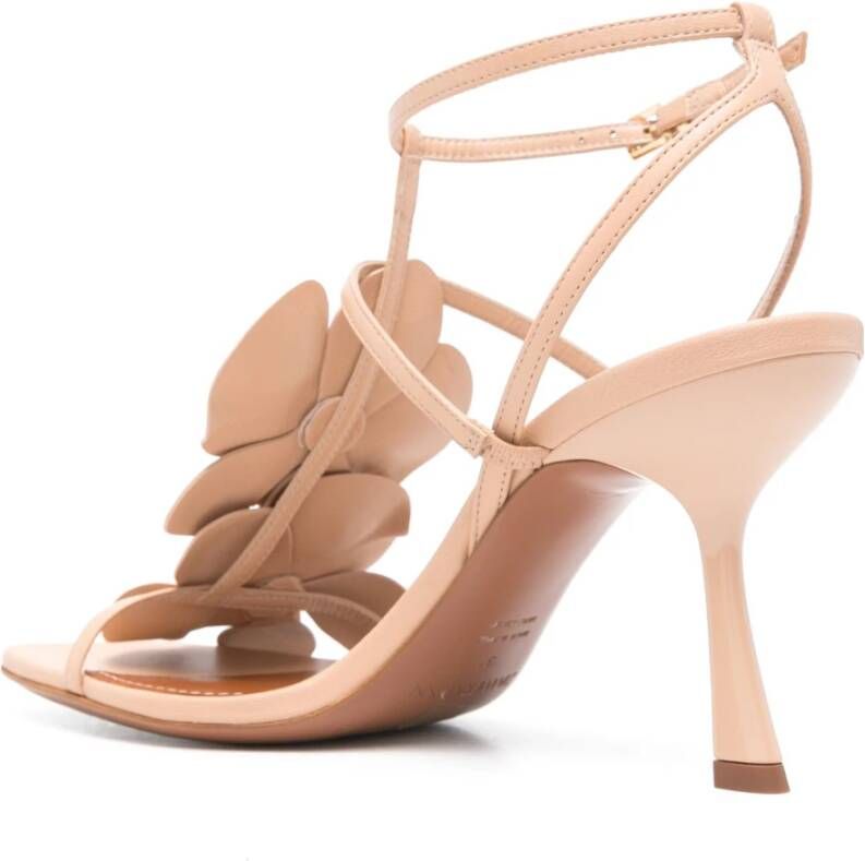 Zimmermann Orchidee Sandaal Elegante Zomer Schoeisel Beige Dames