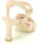 Zinda Verhoog je stijl met Beige + Gar. Sand. hoge hak sandalen Beige Dames - Thumbnail 2